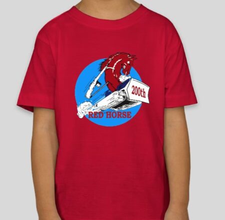 200th Red Horse Toddler T-shirt (multiple colors & options)