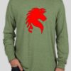 200th Red Horse Tri-Blend Long Sleeve (Multiple colors & options) - Image 19