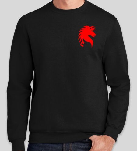 200th Red Horse Crewneck: Multiple Variations (3 color options, 4 front options, 2 back options)