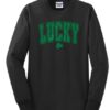 St. Patrick's Day - Distressed Lucky (MULTIPLE GARMENT OPTIONS) - Image 2